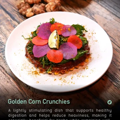 Golden Corn Crunchies - Dapur Usada Ubud