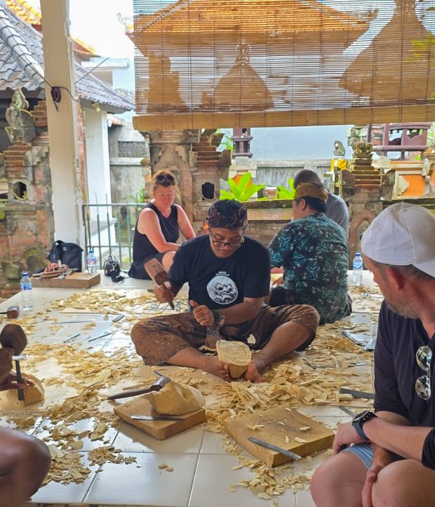 Balinese Mask Carving